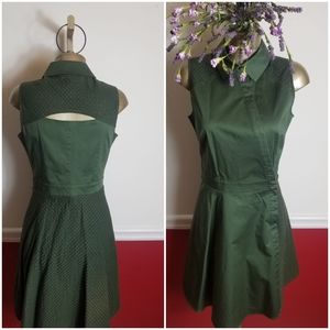 RACHEL ROY OLIVE GREEN DRESS